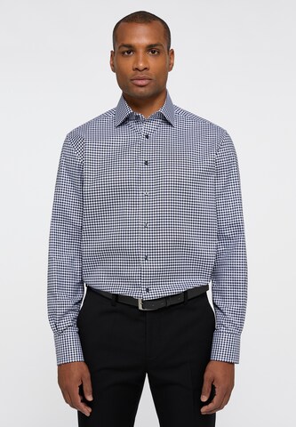 ETERNA Regular fit Business Shirt in Blue: front