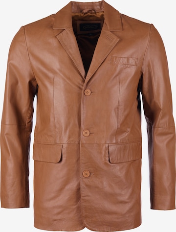 JCC Tussenjas 'Armando' in Bruin: voorkant