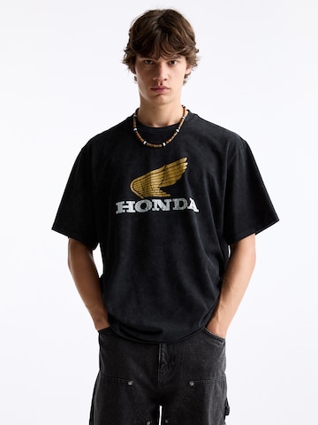Pull&Bear T-Shirt in Grau: Vorderseite