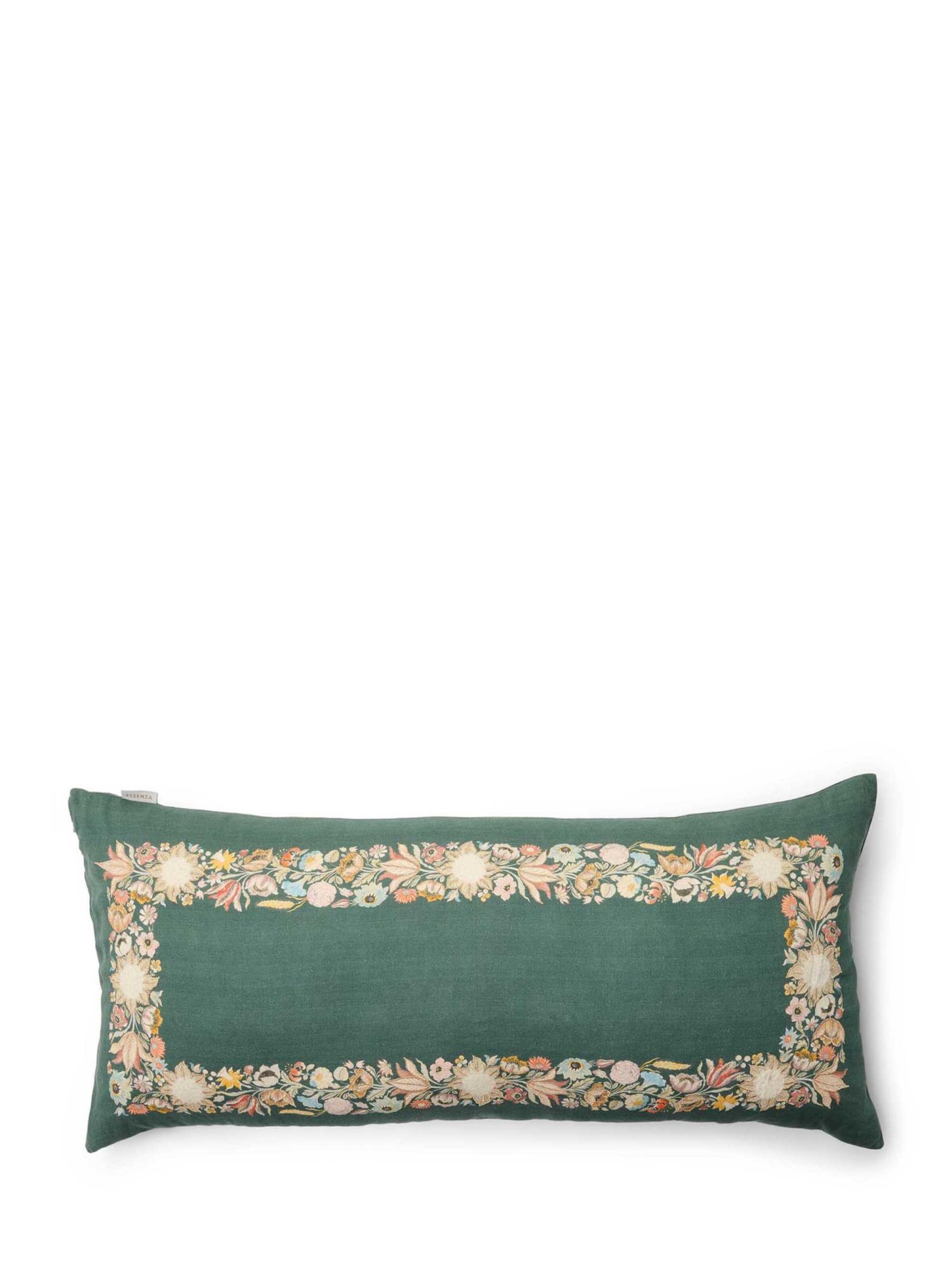 ESSENZA Pillow 'Veroniq' in Green: front