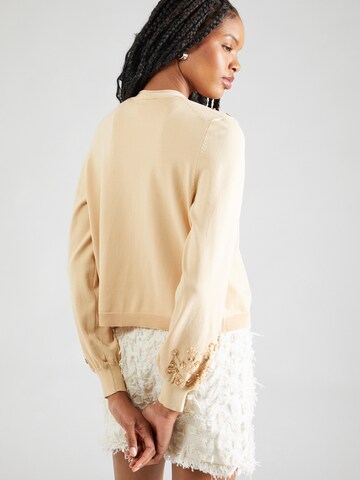 TAIFUN Knit cardigan in Beige