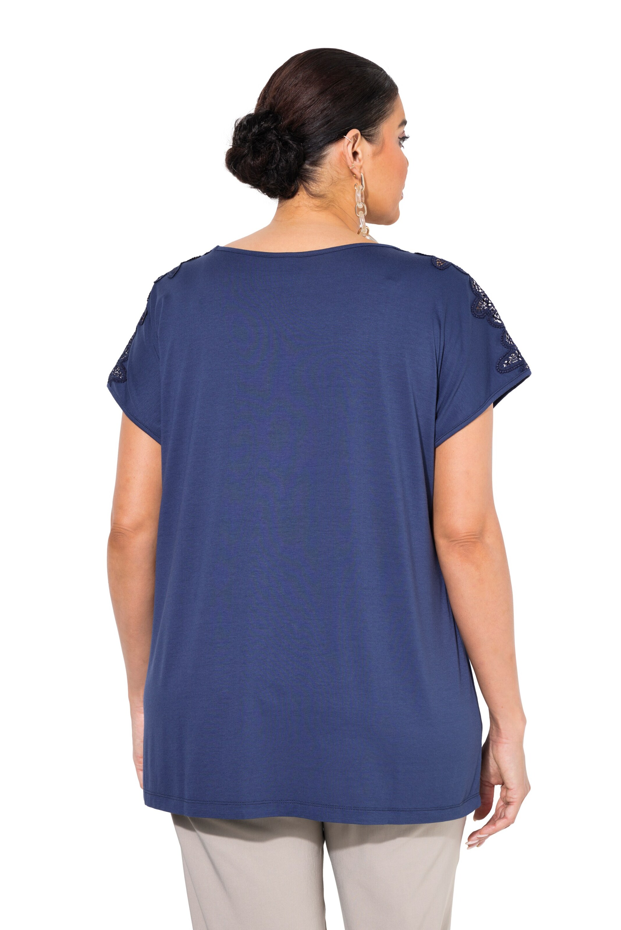 Ulla Popken Majica | modra barva