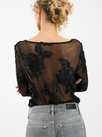 Pieszak Tričko ' PD-Melia ' – černá: přední strana