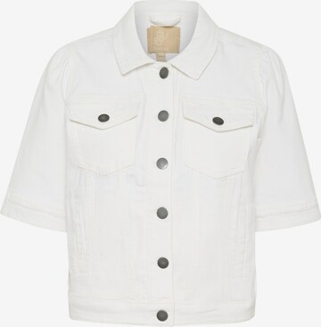 CULTURE Between-season jacket 'Deva Ami' in White: front