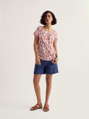 Seasalt Cornwall Shirt 'Appletree' in Wit