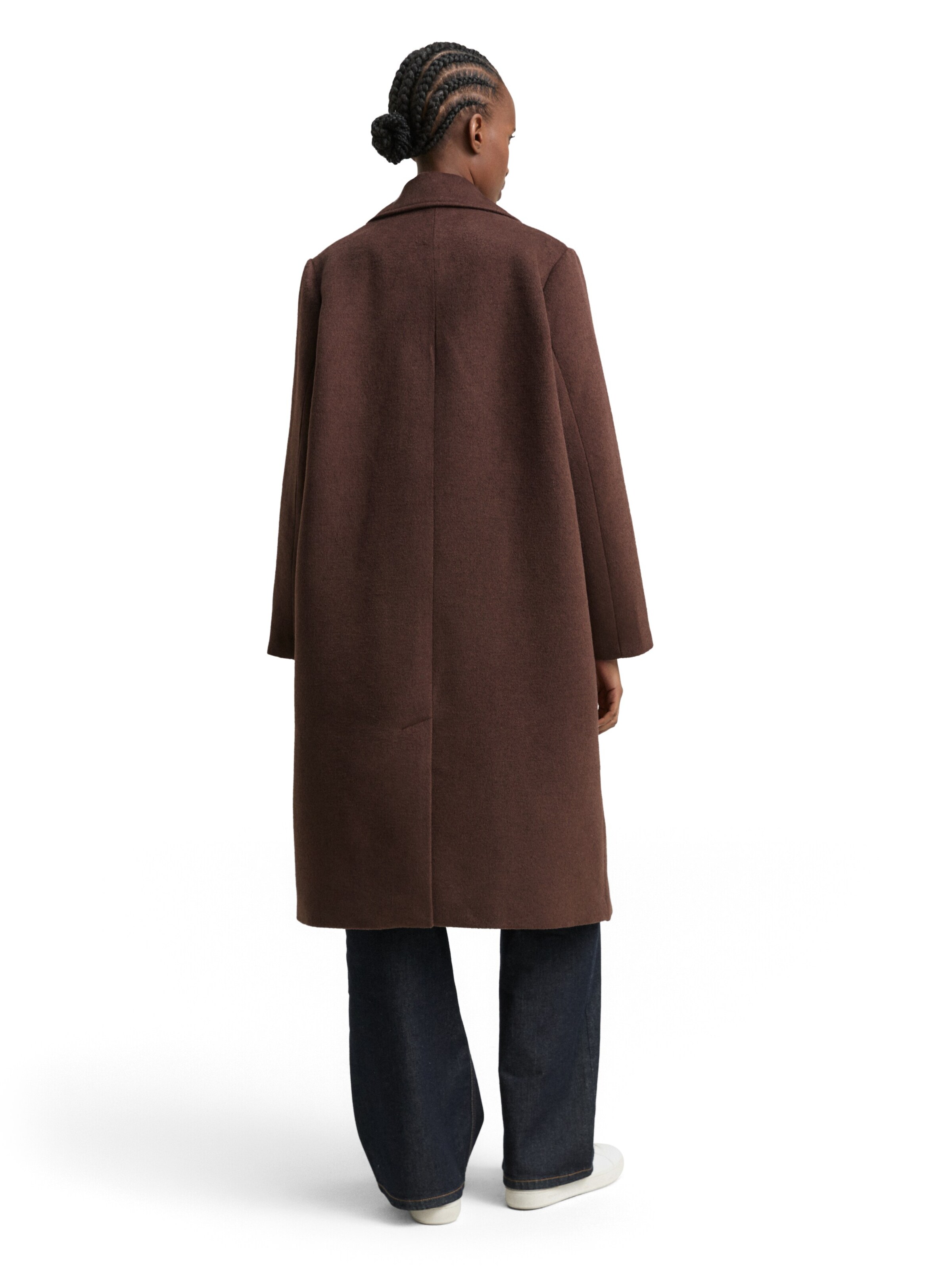 TOM TAILOR DENIM Winter coat in Brown