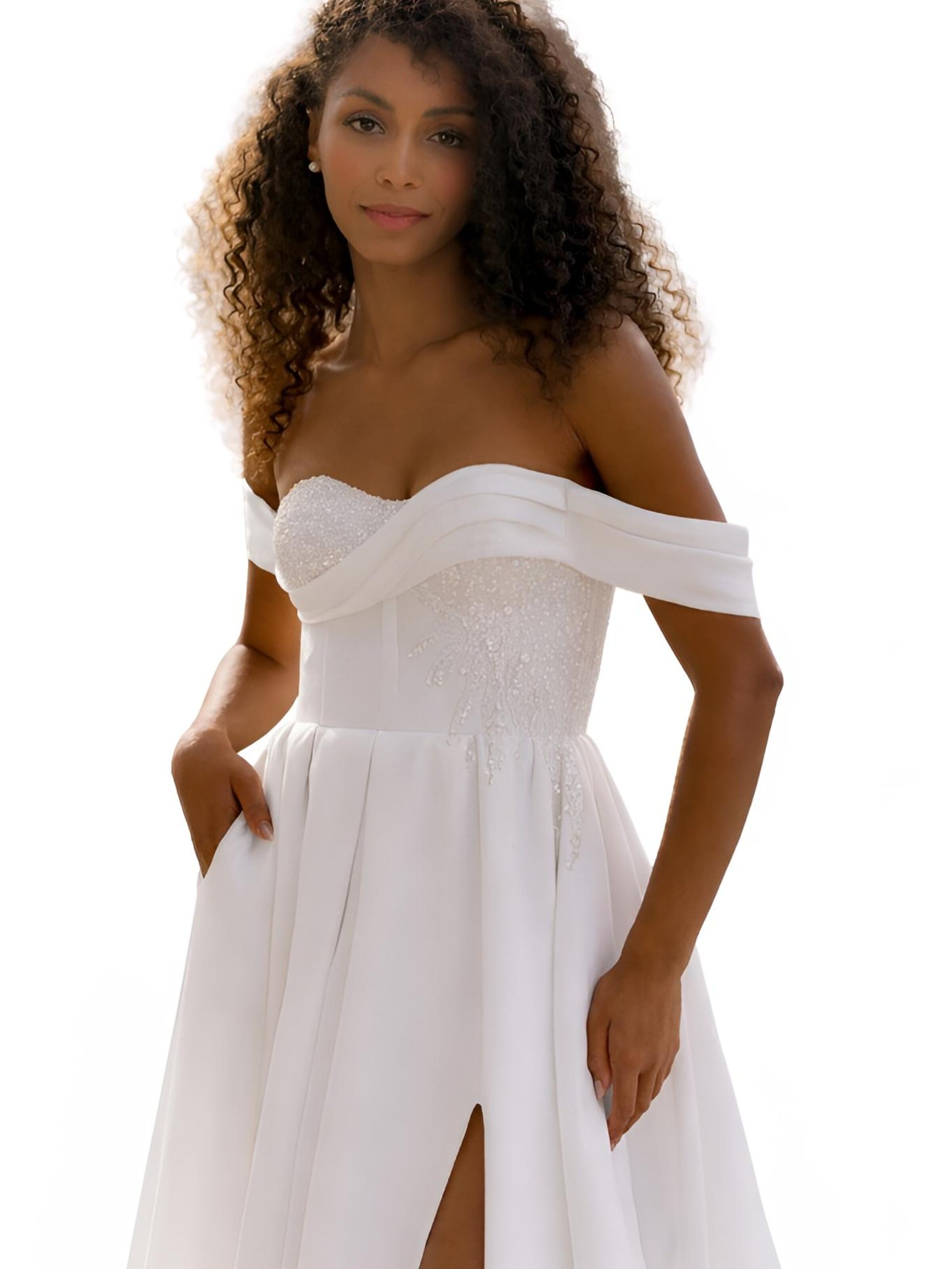 Devotion Dresses Evening dress 'Wedding Dress Astras' in White