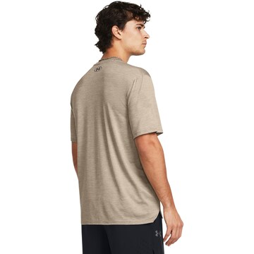 UNDER ARMOUR Performance Shirt 'Tech Vent' in Beige