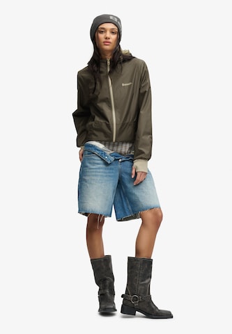 Veste mi-saison 'Bench X Superdry & Co' BENCH en vert : devant