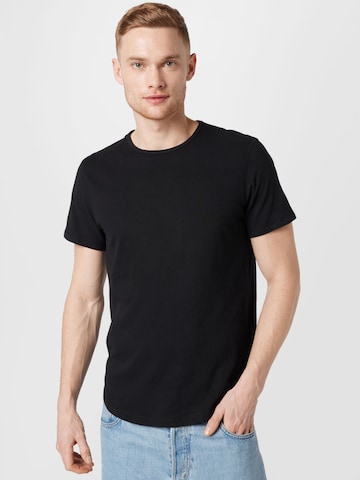 BLEND قميص بلون أسود: الأمام