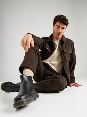 ABOUT YOU x Jaime Lorente Regular fit Between-season jacket 'Marco' in Brown