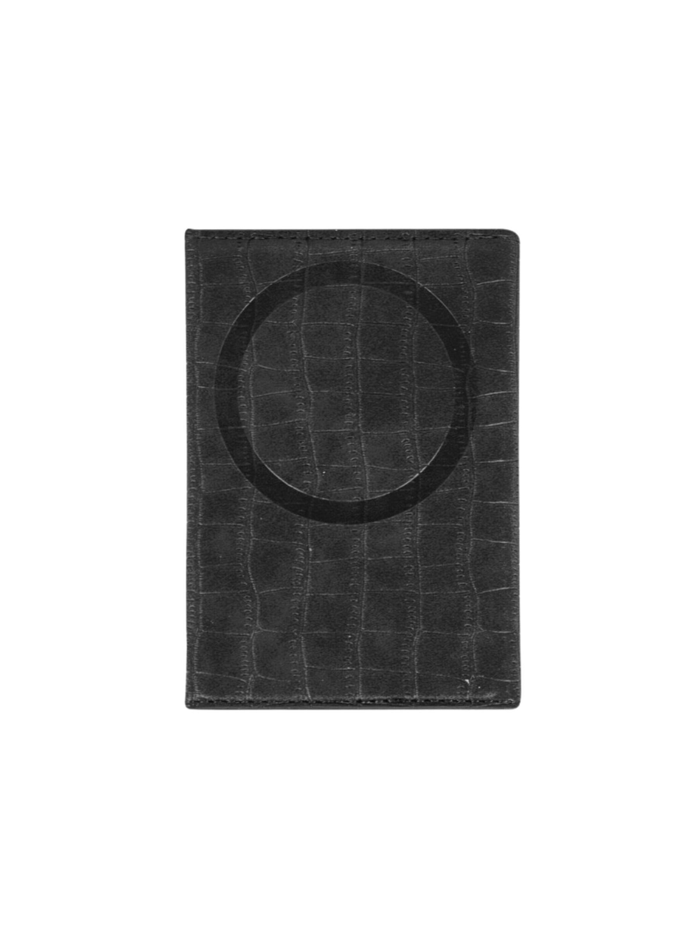 Porte-monnaies 'Etres Smart Wallet - Flach • Kariert' Techmade en noir