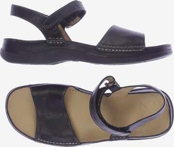 CLARKS Sandalen 38 in Schwarz: predná strana