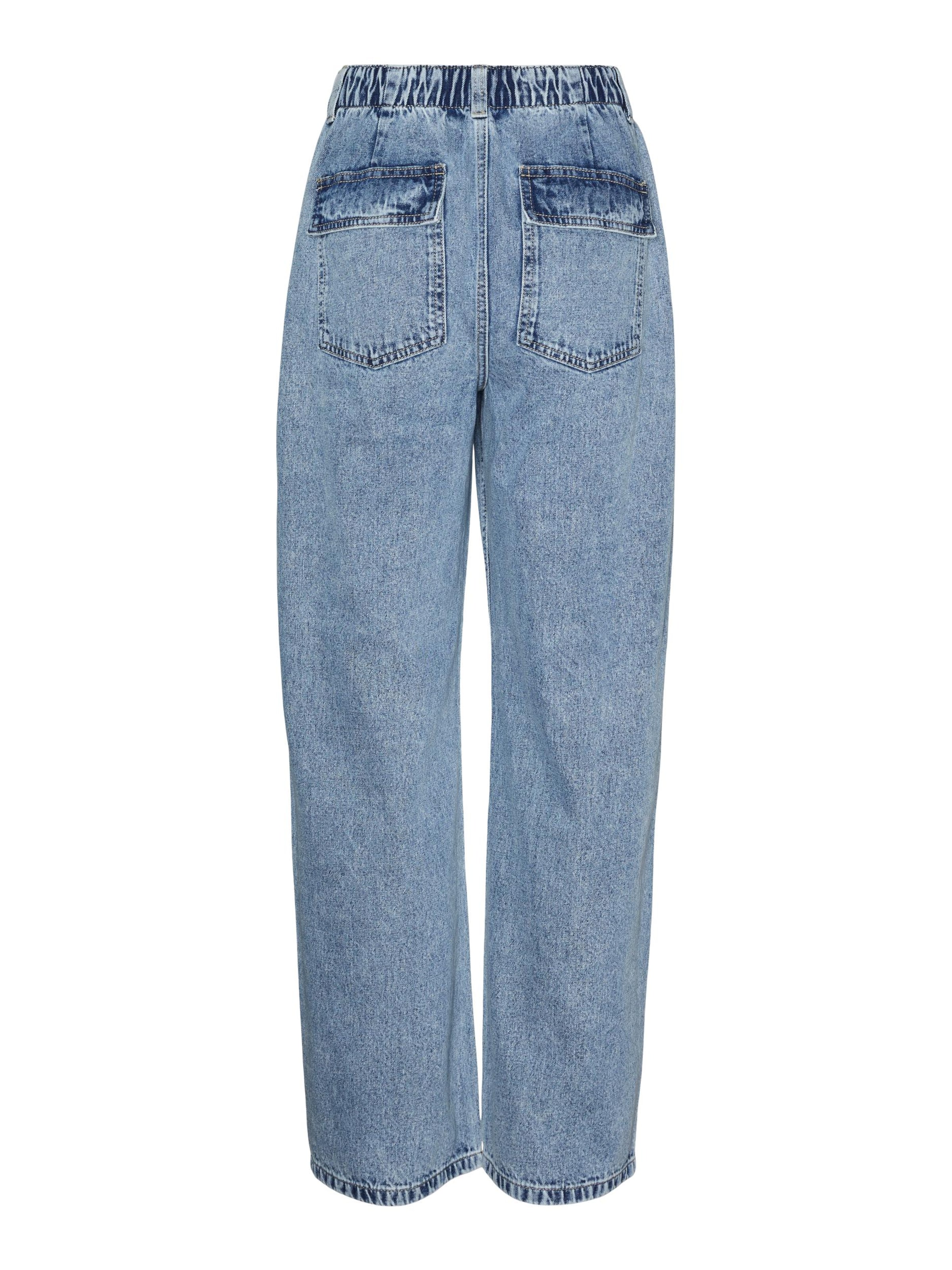 VERO MODA Regularen Kavbojke 'Pam' | modra barva