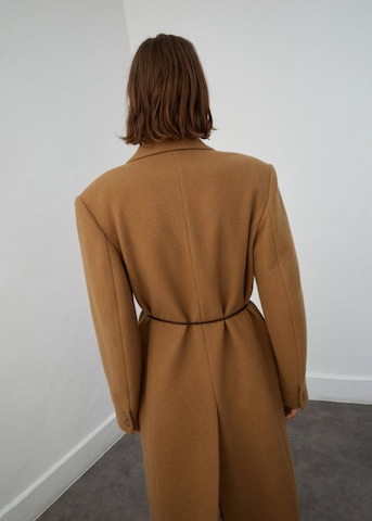 MANGO Between-Seasons Coat 'Bassol' in Brown