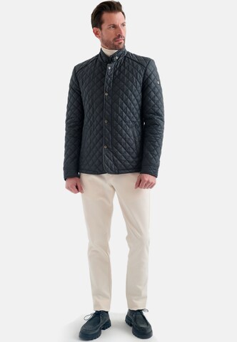 PIERRE CARDIN Lederjacke in Blau