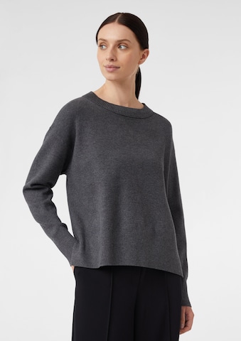 comma casual identity Pullover in Grau: Vorderseite