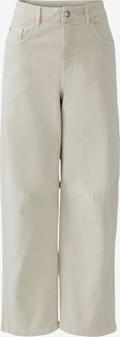 OUI Baggy Farkut värissä valkoinen: etupuoli