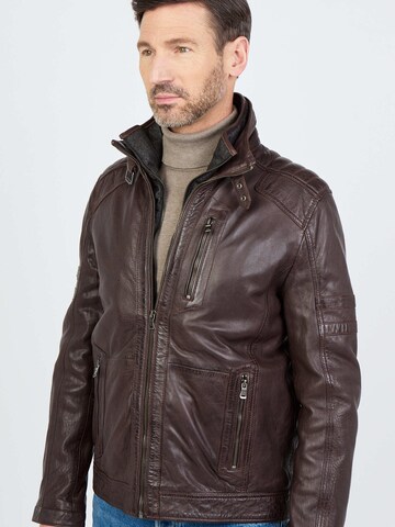 Veste mi-saison JCC en marron