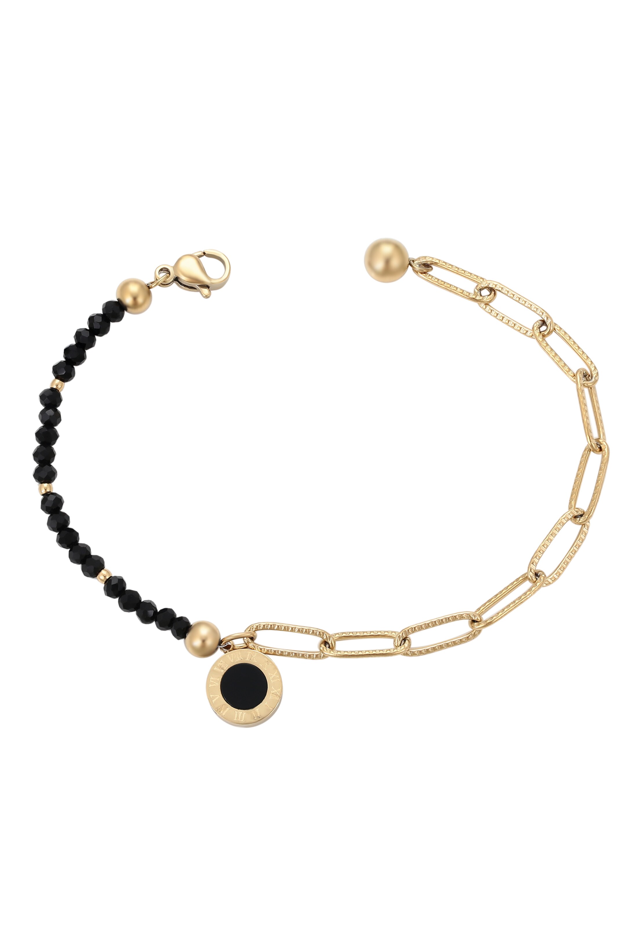 Bracelet faina en or : devant