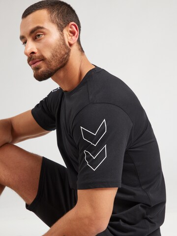 T-Shirt fonctionnel 'ELEMENTAL' Hummel en noir