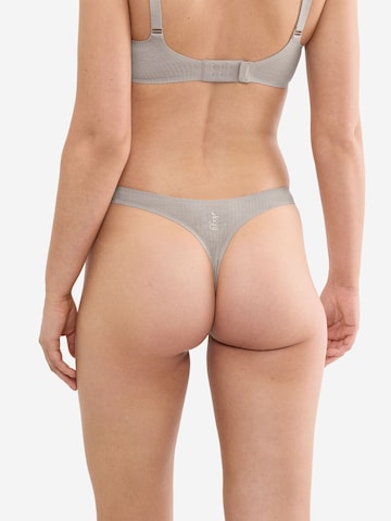 String ' Blue ZERO Feel Pure ' SLOGGI en beige