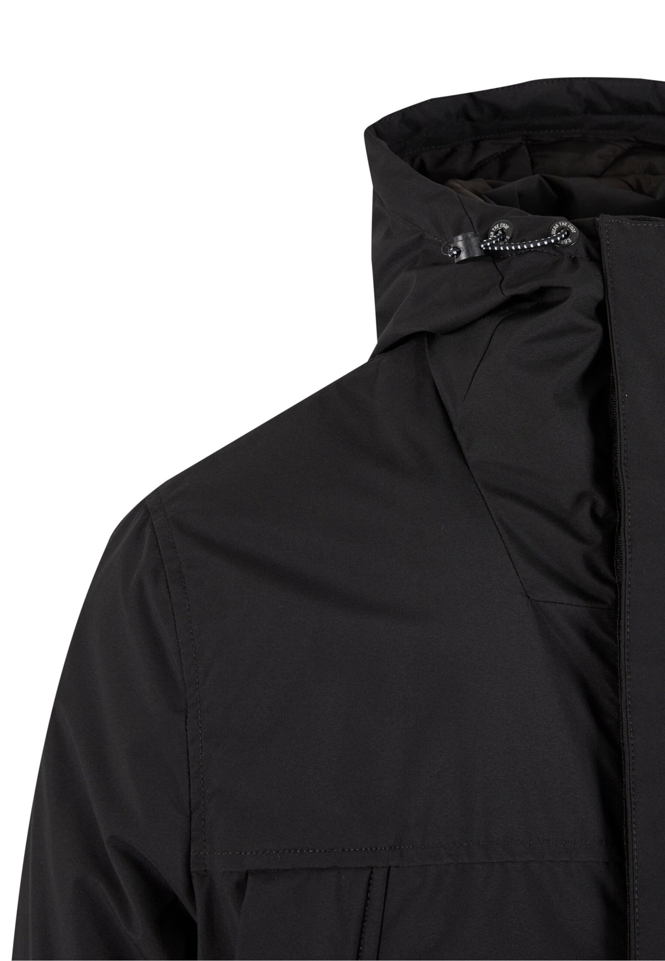 INDICODE JEANS Winter Coat 'Benyol' in Black