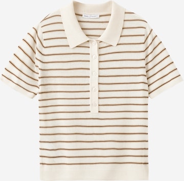 Pullover 'TENCYP' di MANGO in beige: frontale