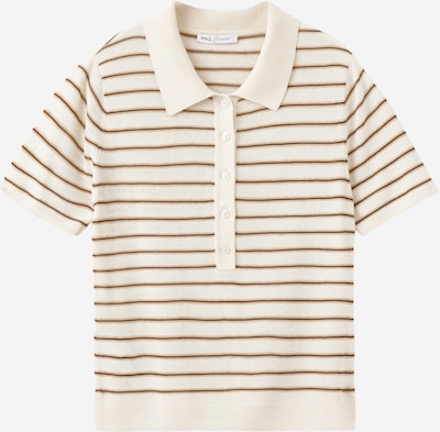MANGO Neulepaita 'TENCYP' värissä beige / ecru / ruskea, Tuotenäkymä