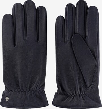 Gants ' Milton ' Roeckl en bleu : devant