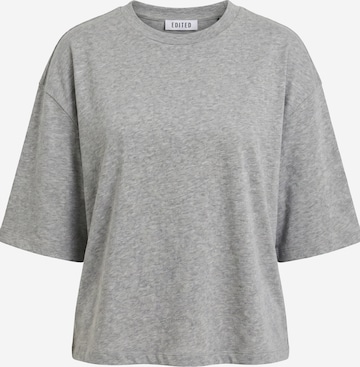 EDITED Shirt 'Enzo' in Grijs: voorkant