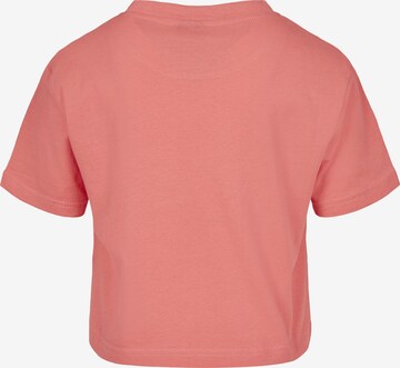 Mister Tee Shirt 'Weekend Mood' in Pink