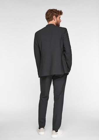 s.Oliver BLACK LABEL Regular fit Ανδρικό σακάκι σε μαύρο