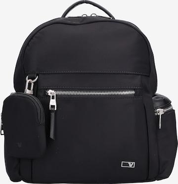 Roncato City Rucksack in Schwarz: predná strana