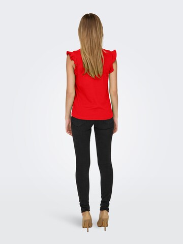 ONLY Shirt 'ONLMAY' in Red