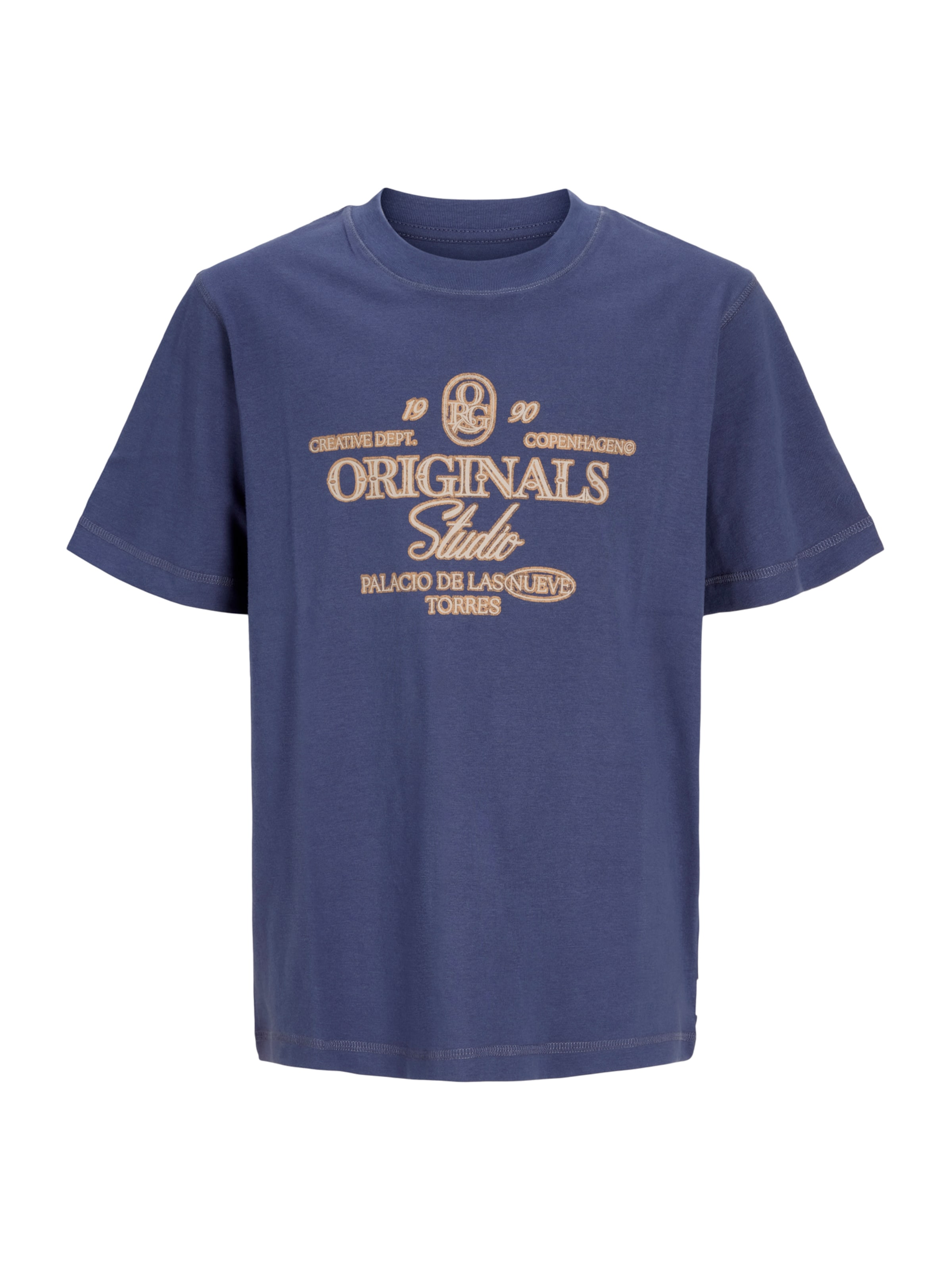 Jack & Jones Junior Shirt 'JORCHAMBERI' in Blue: front