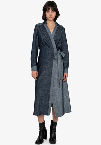 Sportalm Kitzbühel Shirt Dress in Blue: front