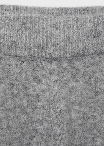 MANGO Wide Leg Pyjamahose 'Camila' in Grau