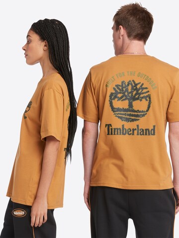 TIMBERLAND Tričko '6A92' – oranžová: přední strana