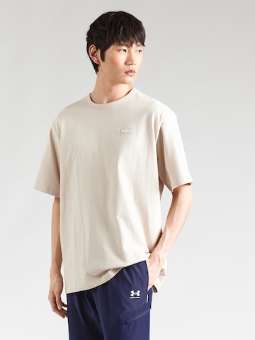 COLUMBIA Funkcionalna majica 'CSC™ Heavyweight' | rjava barva: sprednja stran