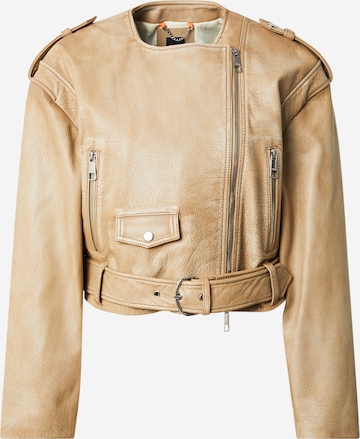 Veste mi-saison 'C_Sadora' BOSS en marron : devant