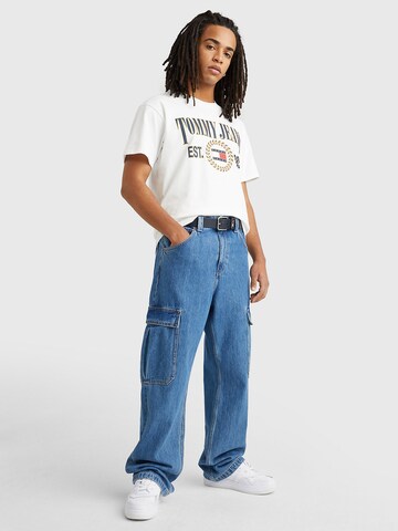 Tommy Jeans Sneaker 'Embossed Cupsole' in Weiß