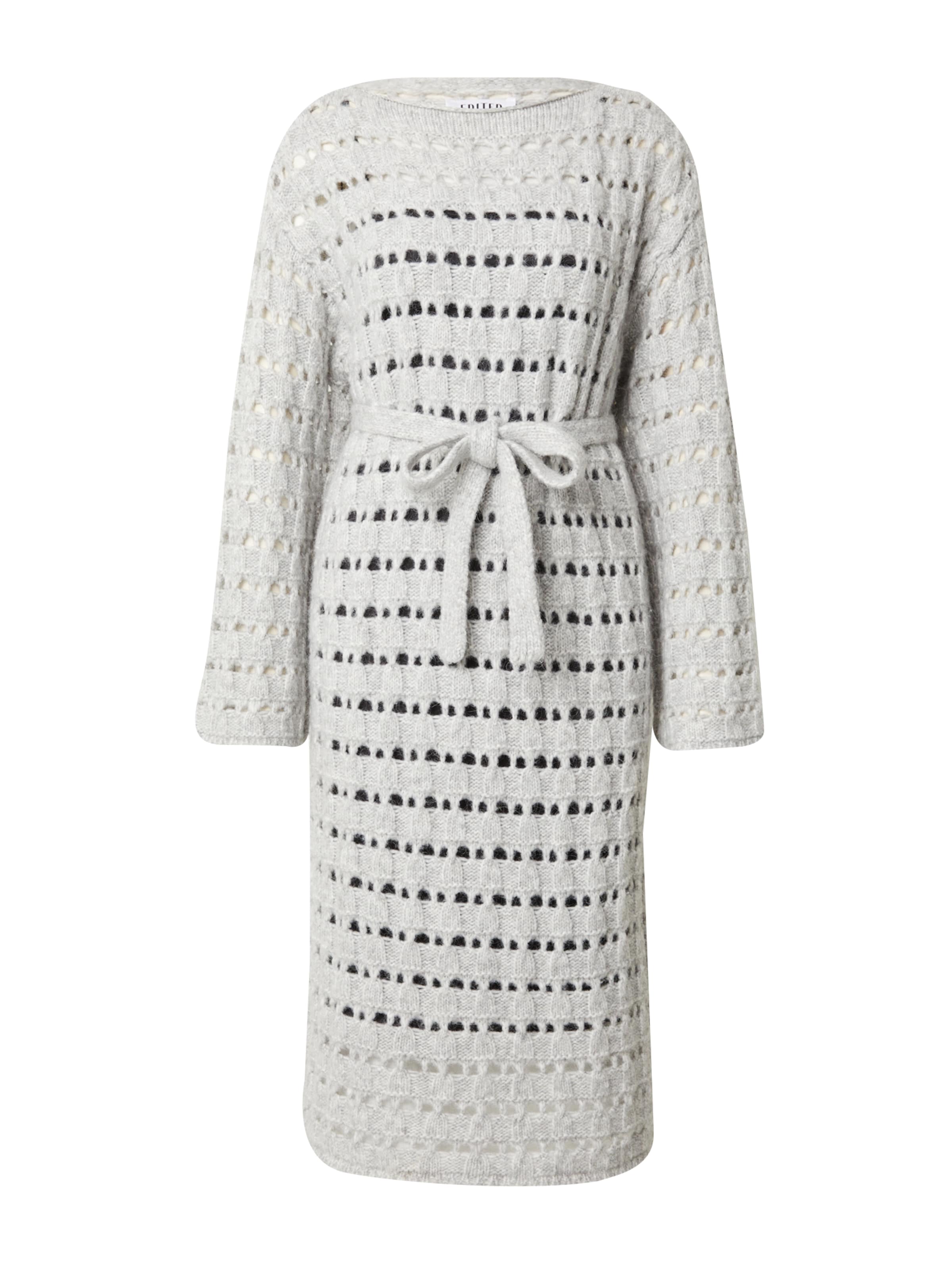 Robes en maille 'Lieven' EDITED en gris : devant