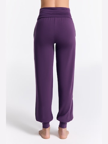 True North Loose fit Pants 'Yogahose' in Purple