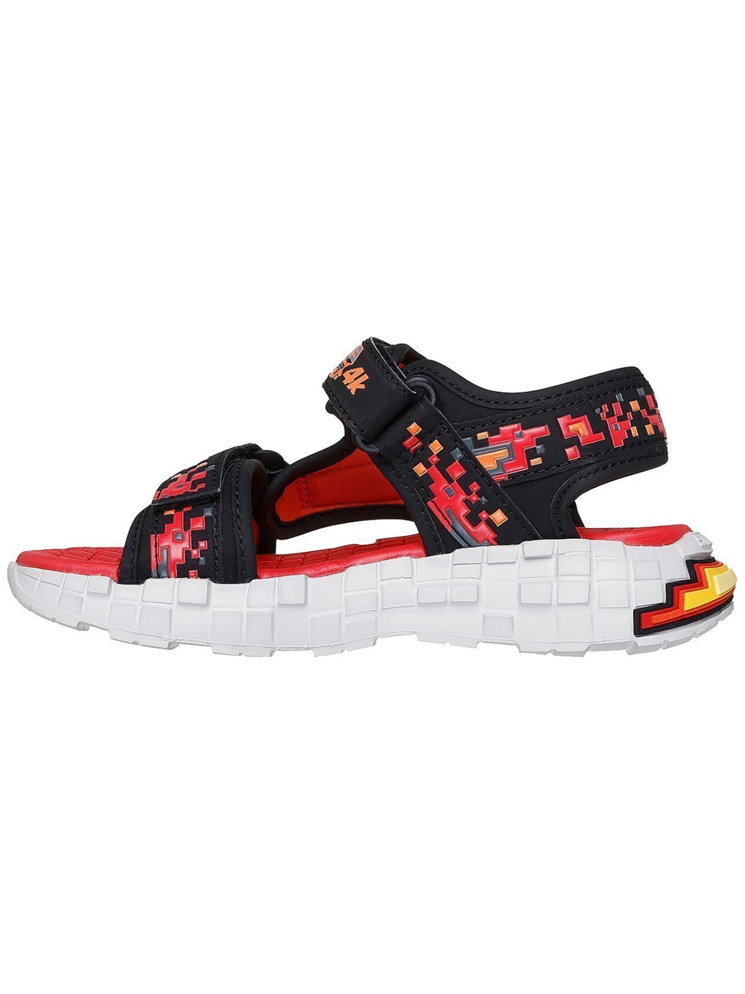 SKECHERS Offene Schuhe 'Skechers Mega-splash 4k'‌‌‌ in Schwarz