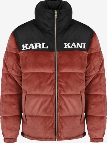 Karl Kani Winter Jacket in Red: front