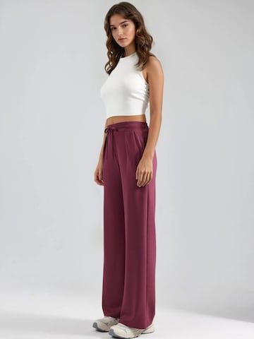 Hiccup Wide leg Trousers in Red