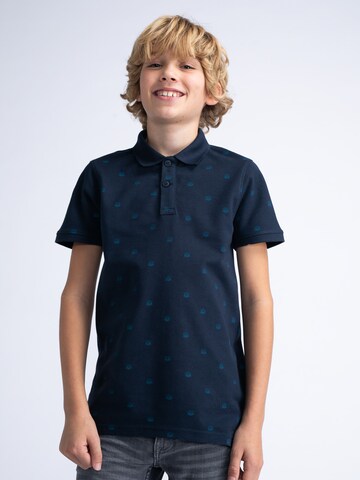 Petrol Industries Poloshirt 'Solstice' in Blau: Vorderseite