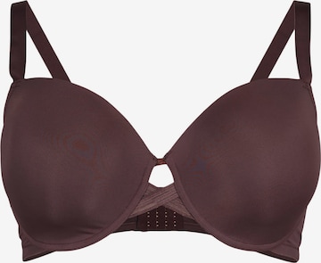 Soutien-gorge 'Ldebbie' Devoted by Zizzi en marron : devant
