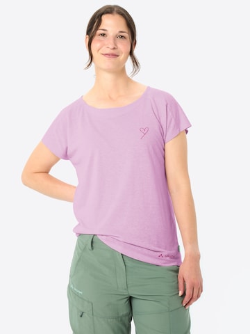 VAUDE Performance shirt 'Neyland' in Pink